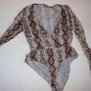 Snakeskin Bodysuit